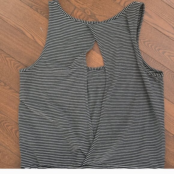 Sissy-boy striped sleeveless maxi dress size L - Picture 3 of 10